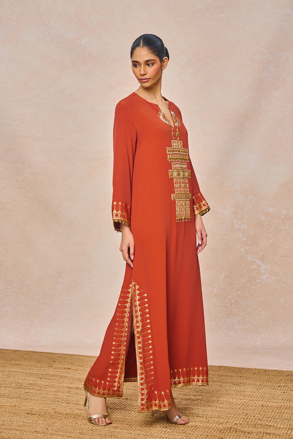 Rust Desert Muse Kaftan - Image 3