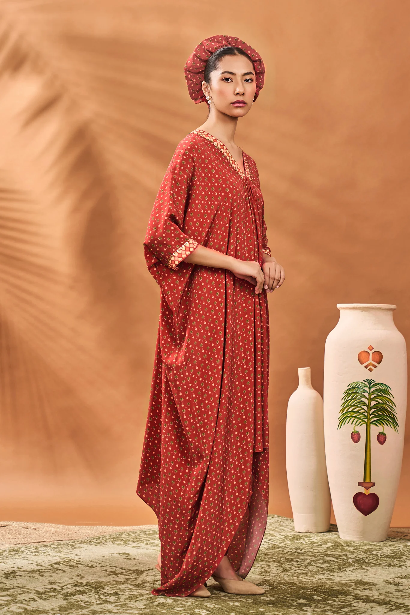 Rust Tree Of Hearts Tunic Set - Image 3