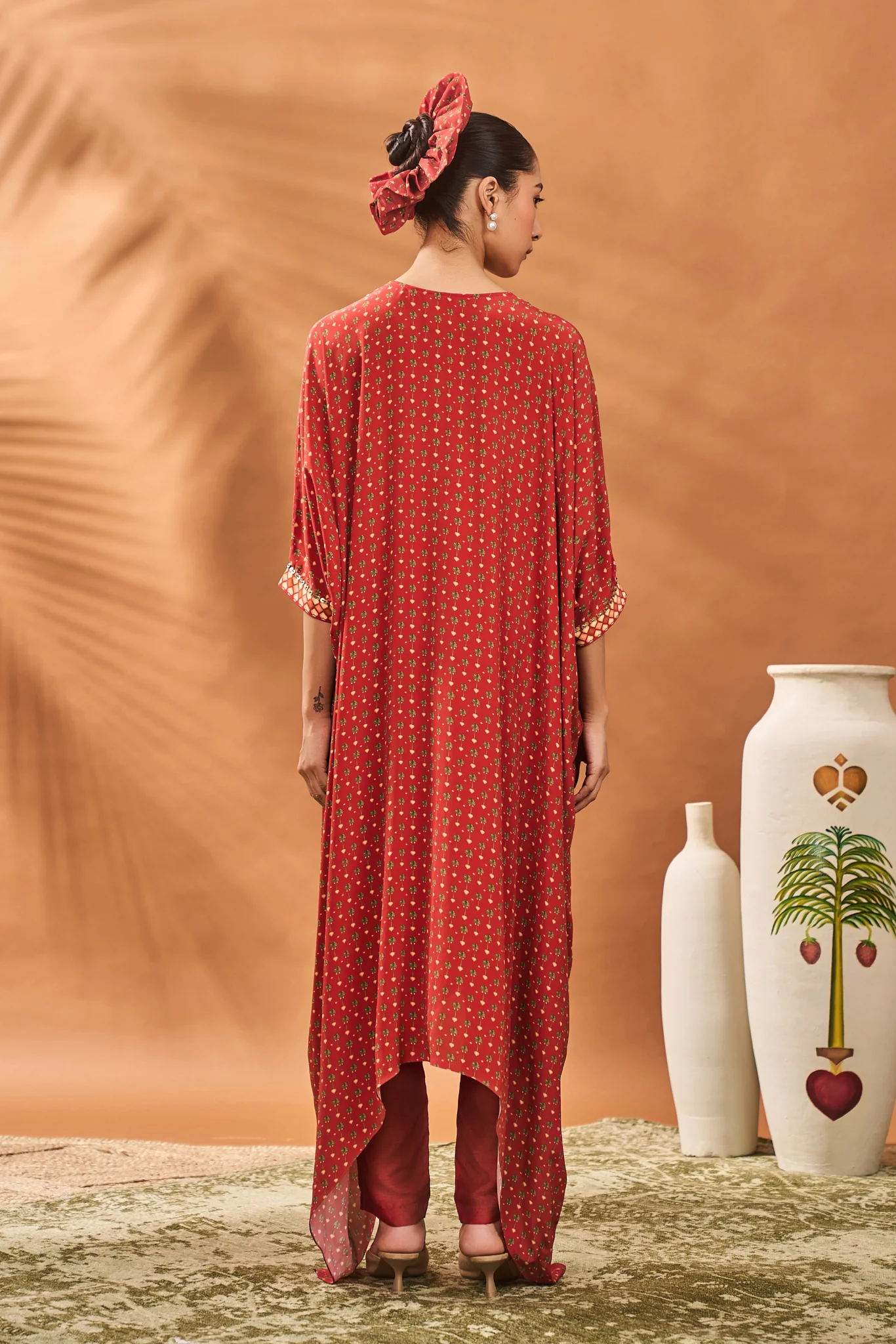 Rust Tree Of Hearts Tunic Set - Image 4