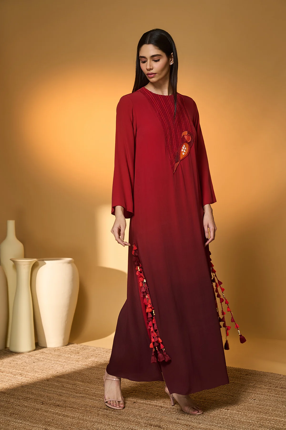 Scarletwing Flock Kaftan - Image 8
