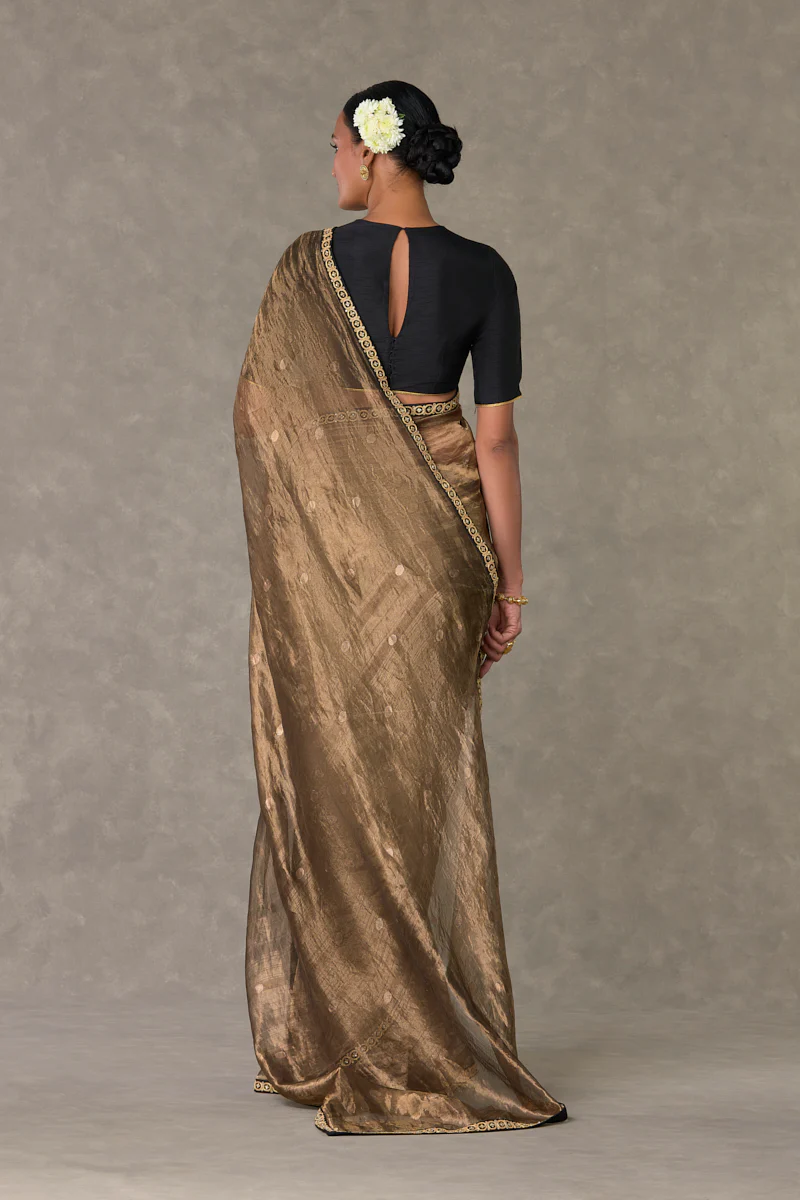 Surma Tissue Saree - Image 10