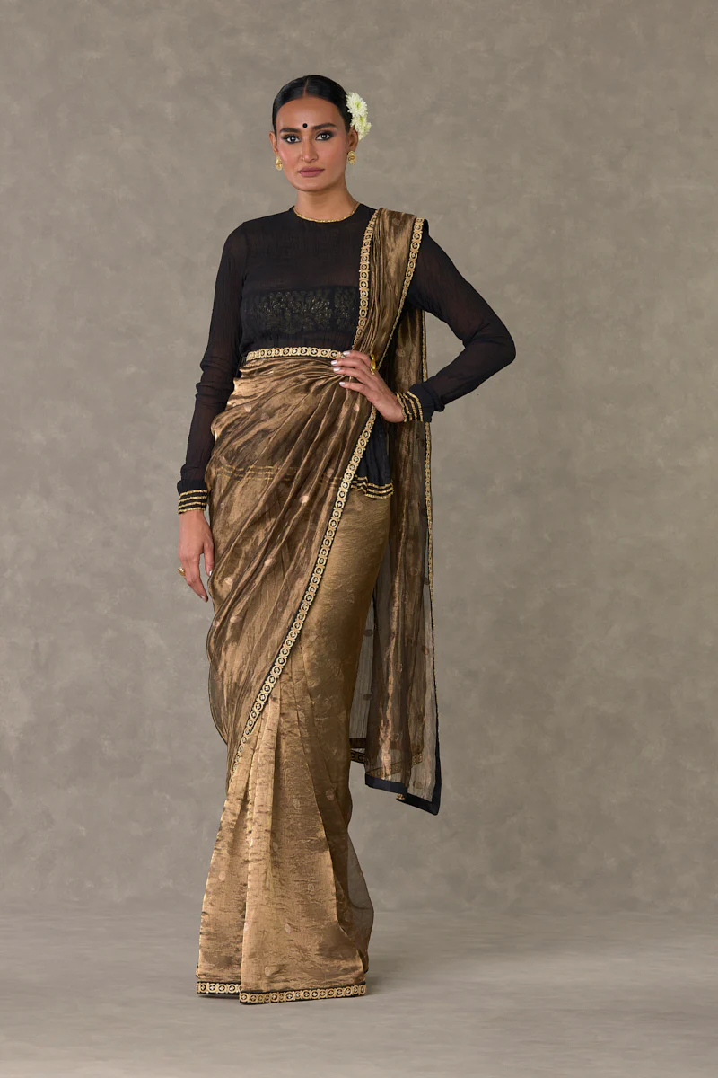 Surma Tissue Saree - Image 4