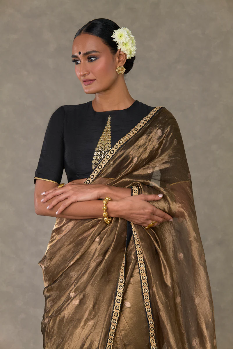 Surma Tissue Saree - Image 7
