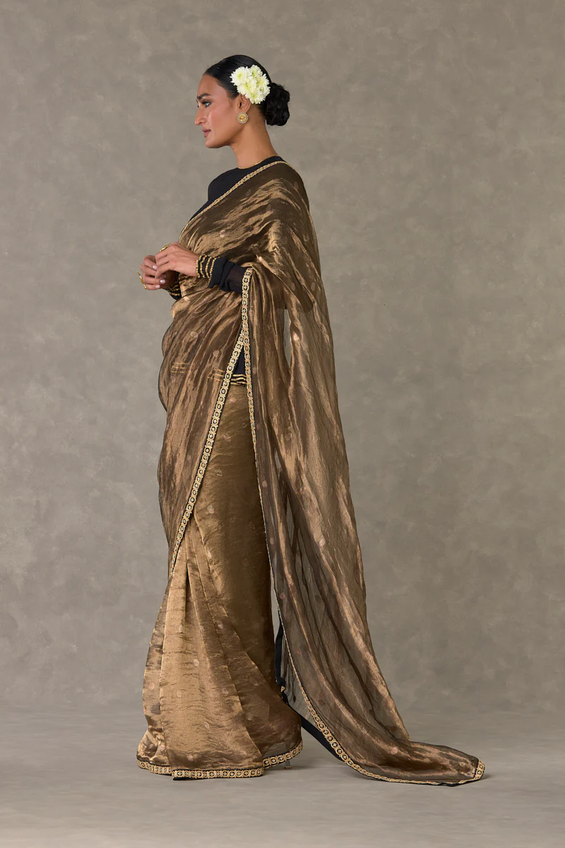 Surma Tissue Saree - Image 9