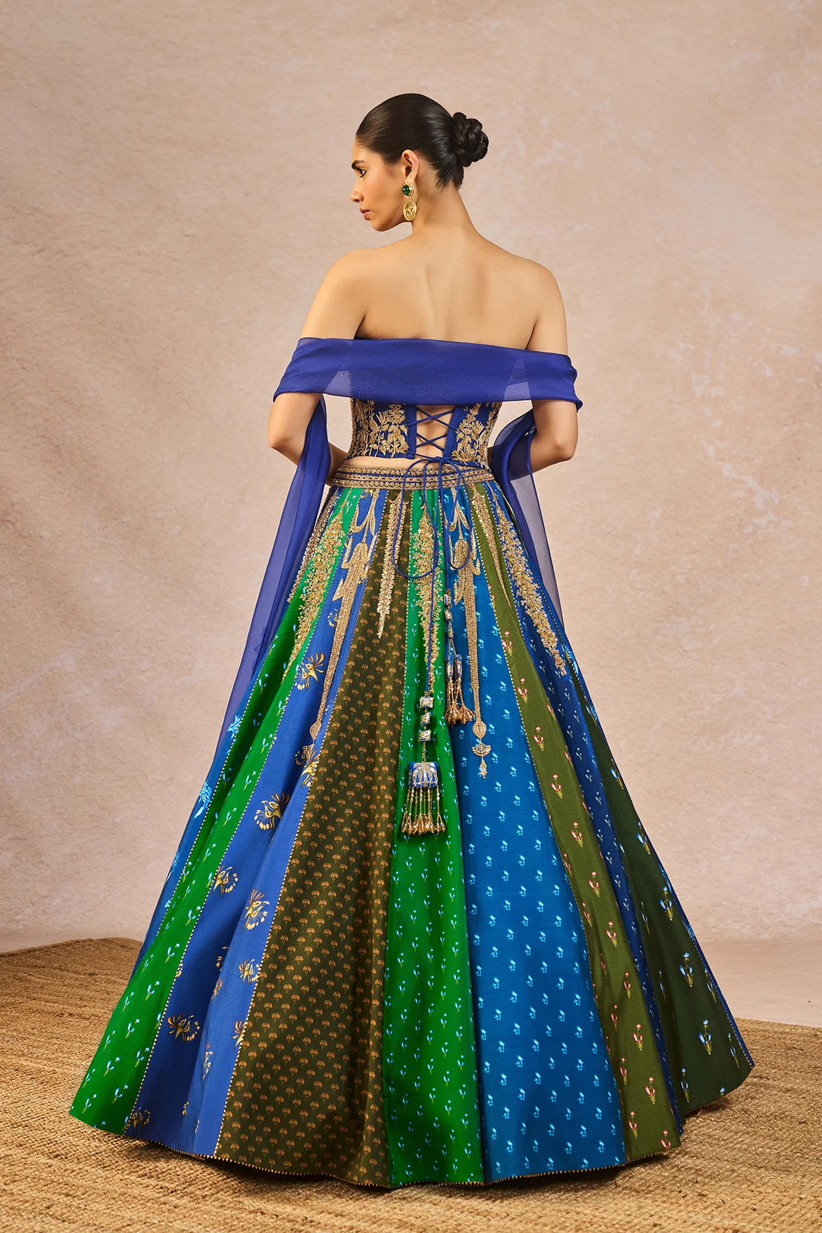 The 'Rango Sa Jahan' Lehenga - Image 8