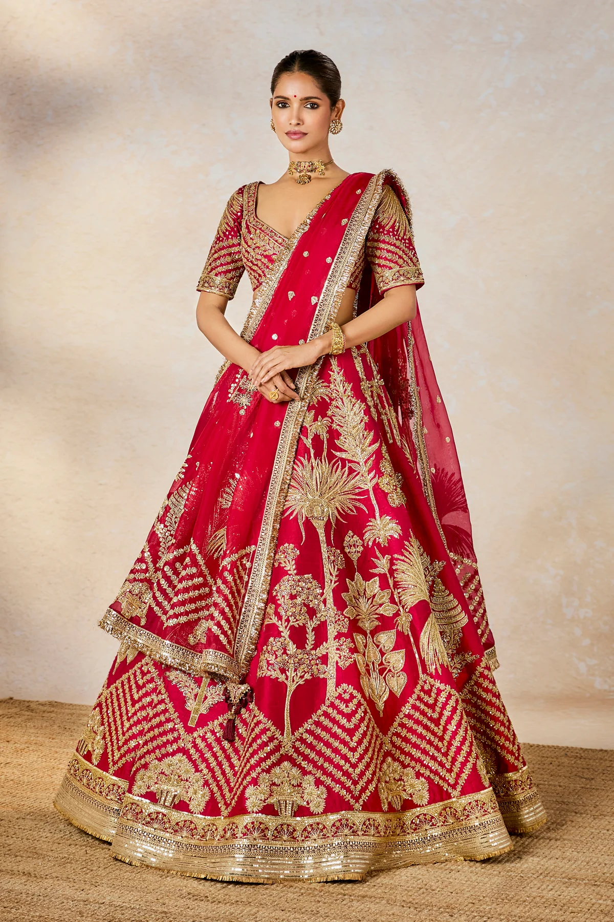 The Aalu Bukhara Lehenga - Image 2