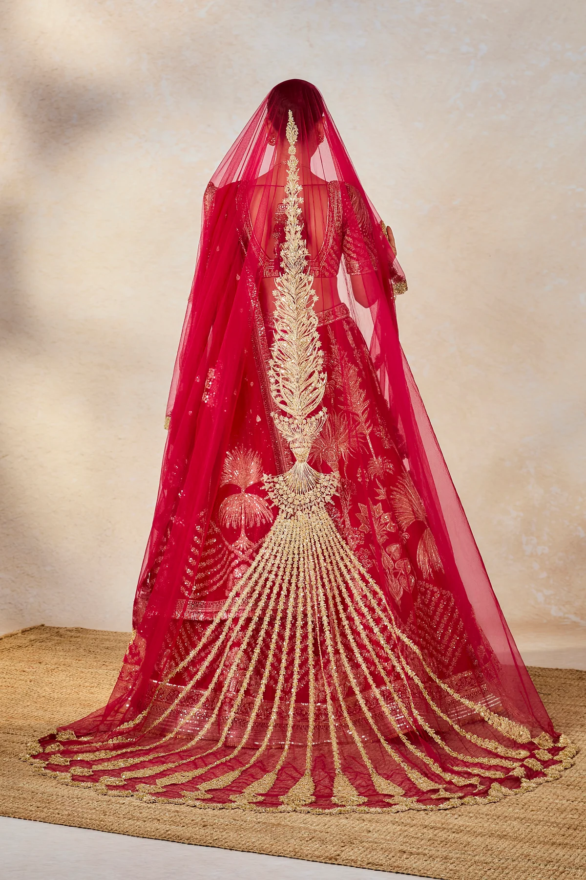 The Aalu Bukhara Lehenga - Image 6