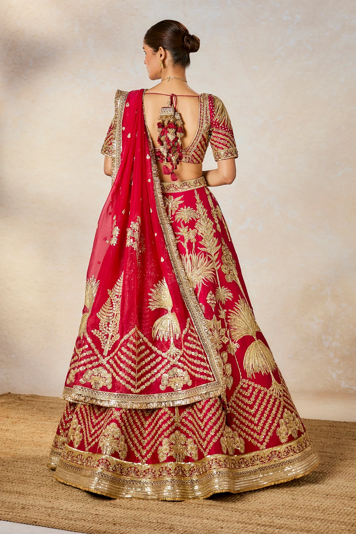 The Aalu Bukhara Lehenga - Image 8