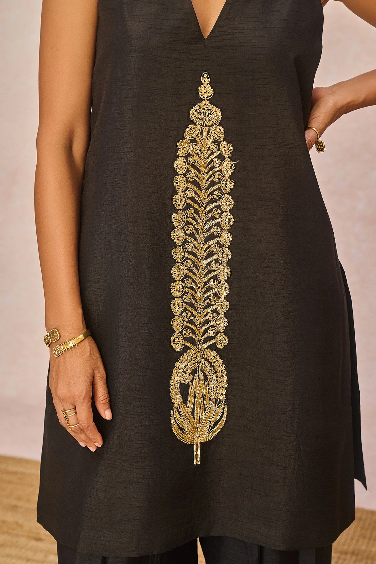 'The Aankho Ka Paigam' Blazer Set - Image 7