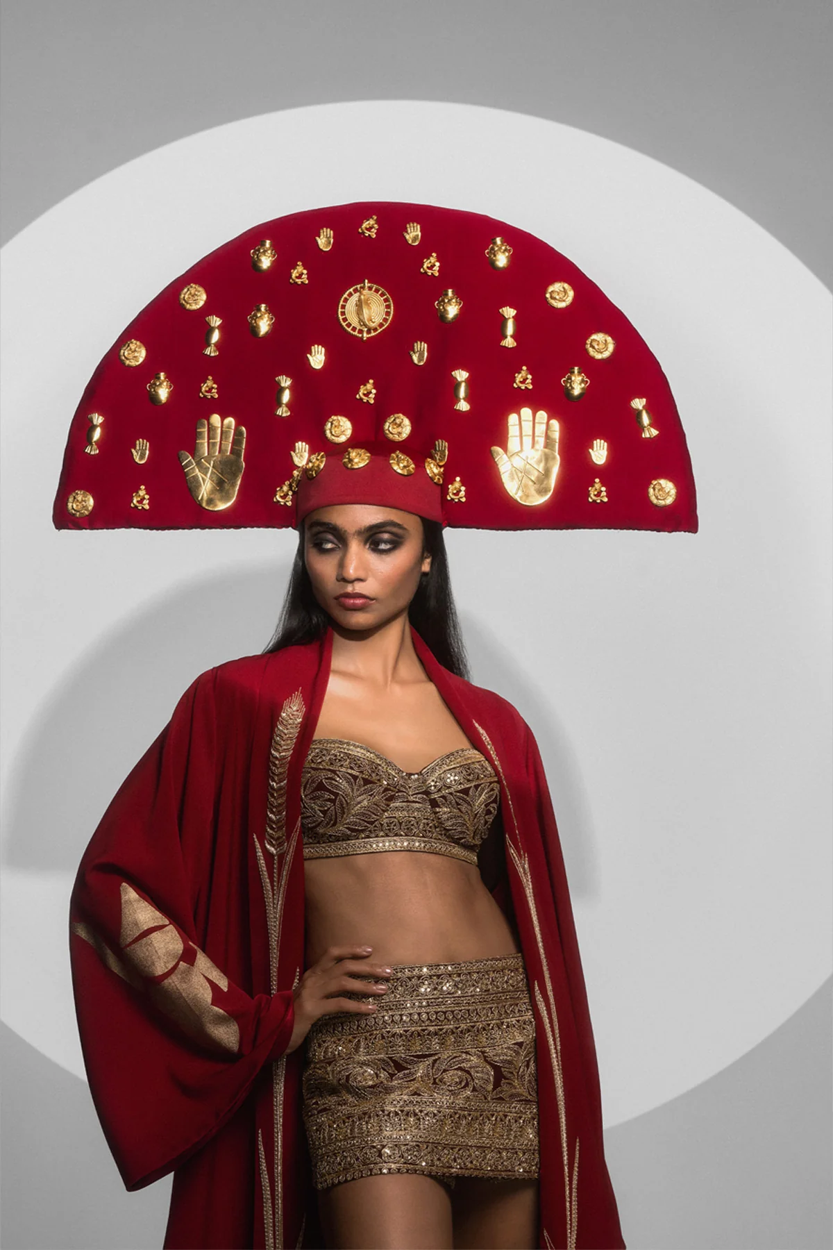 The Carmine Stalk Of Wheat Housecoat - Image 2