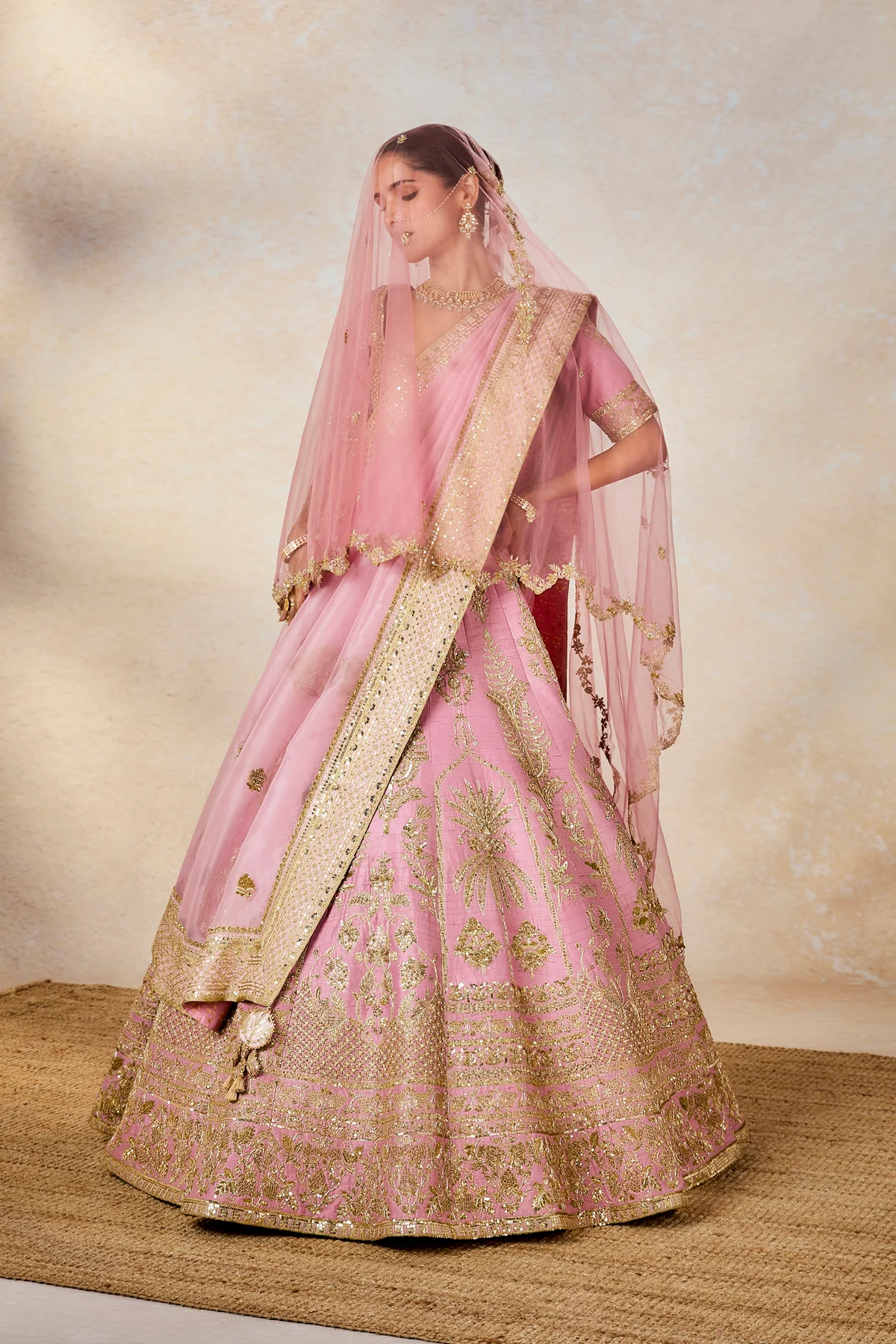 The Gulab Barfi Lehenga - Image 4