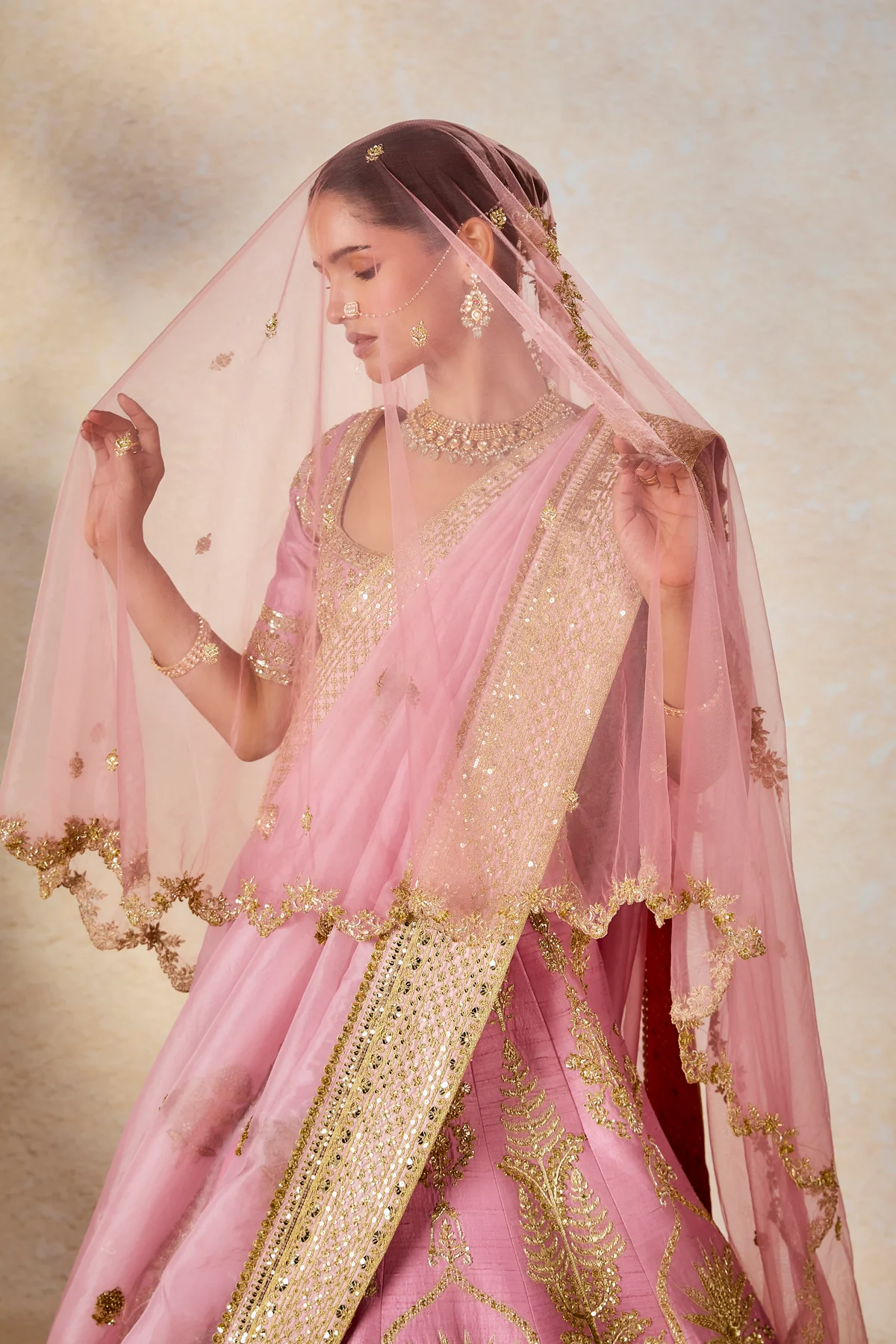 The Gulab Barfi Lehenga - Image 5