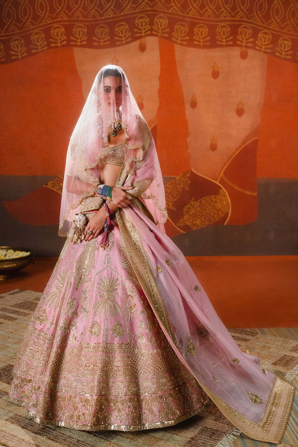 The Gulab Barfi Lehenga - Image 9