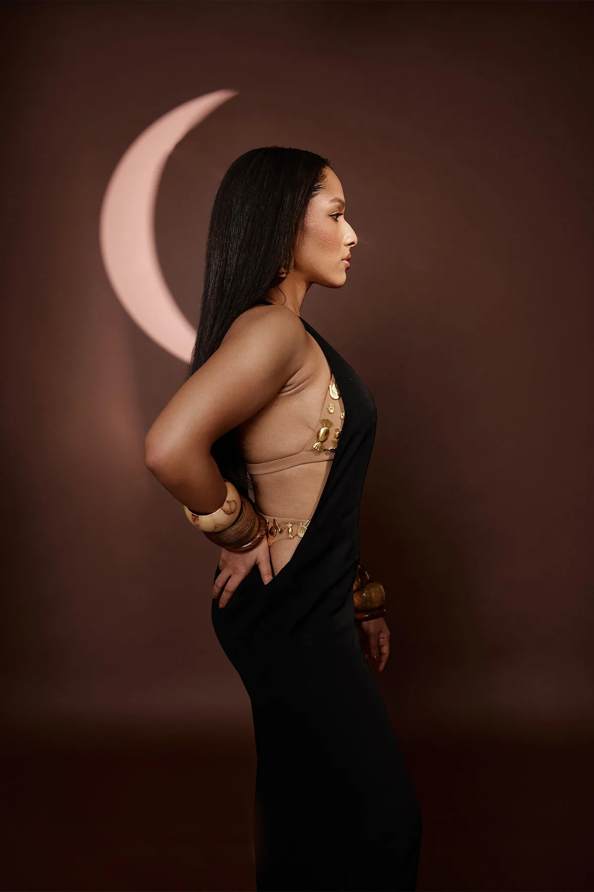 The IDGAF Dress With The Biscuit Bra and Whip - Image 3