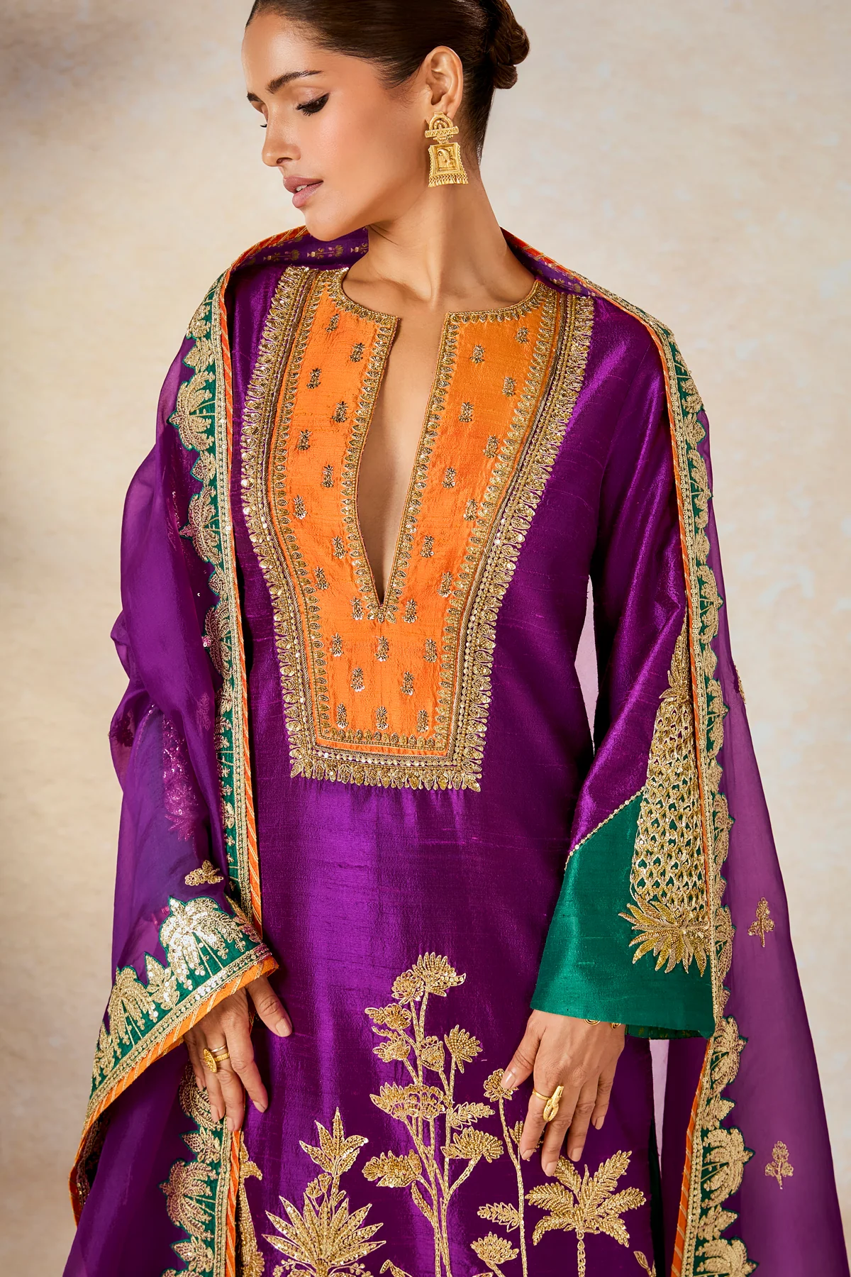 The Jamun Cooler Salwar Set - Image 3