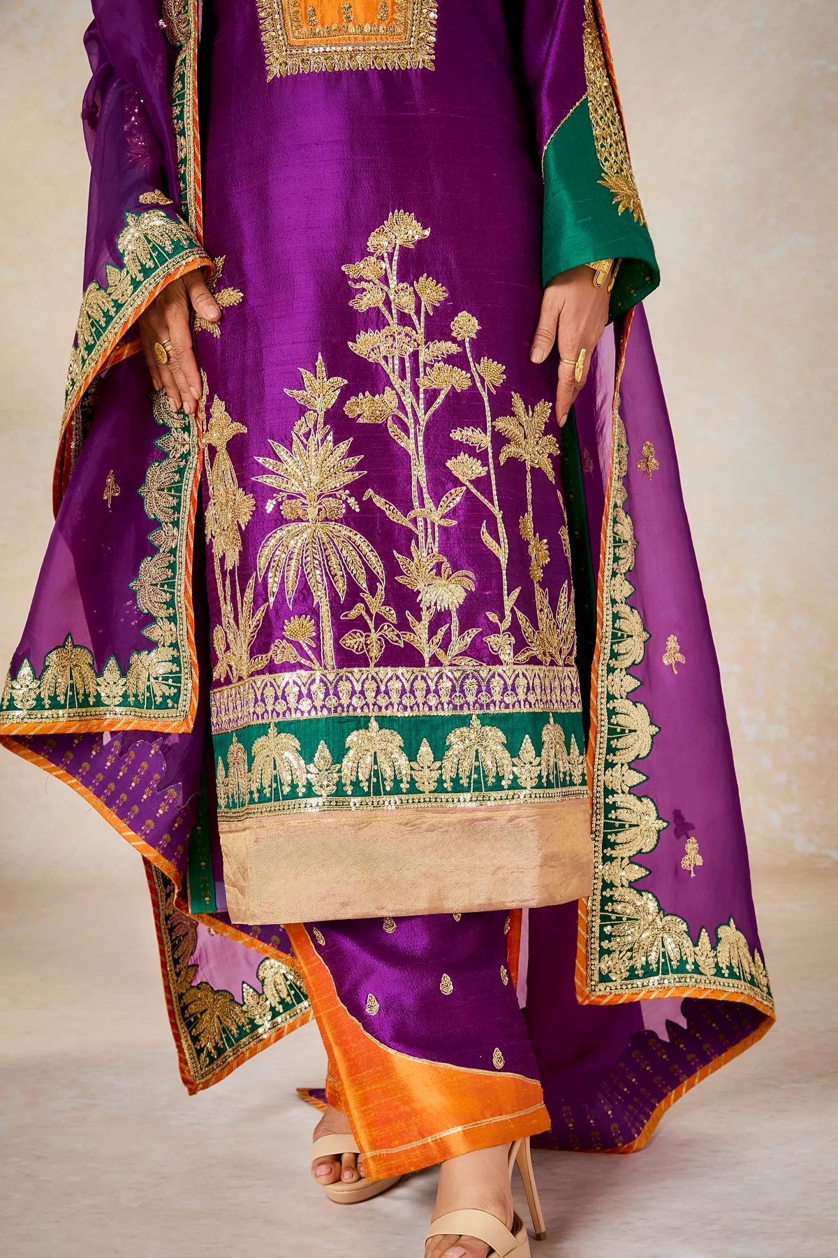 The Jamun Cooler Salwar Set - Image 9