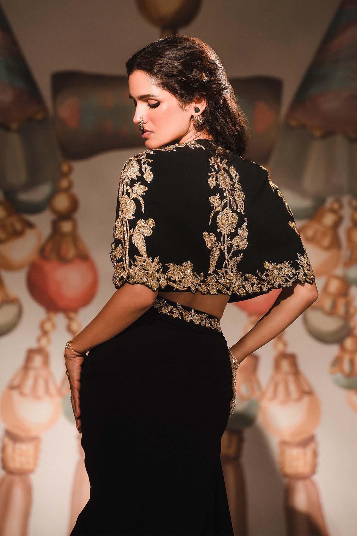 The Jugnu Cropped Jacket Set - Image 3