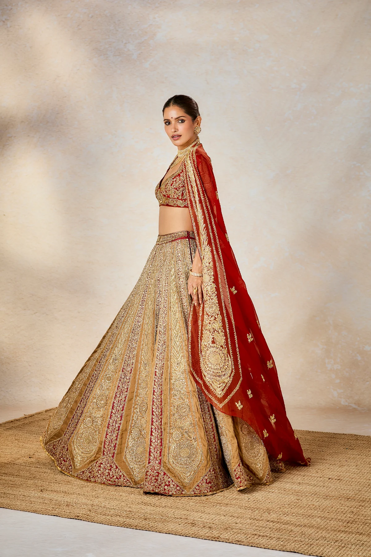 The Khubani Ka Meetha Lehenga - Image 5