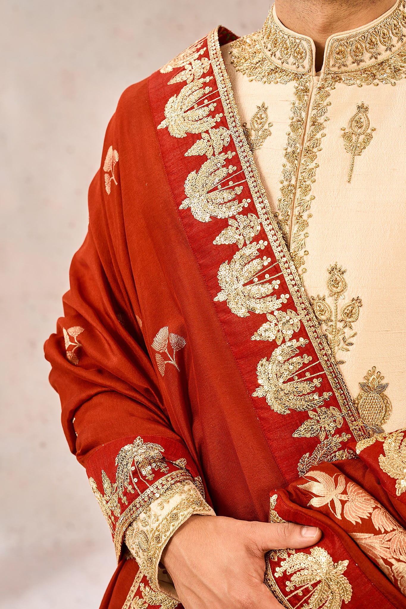 The Matka Kulfi Sherwani Set - Image 11