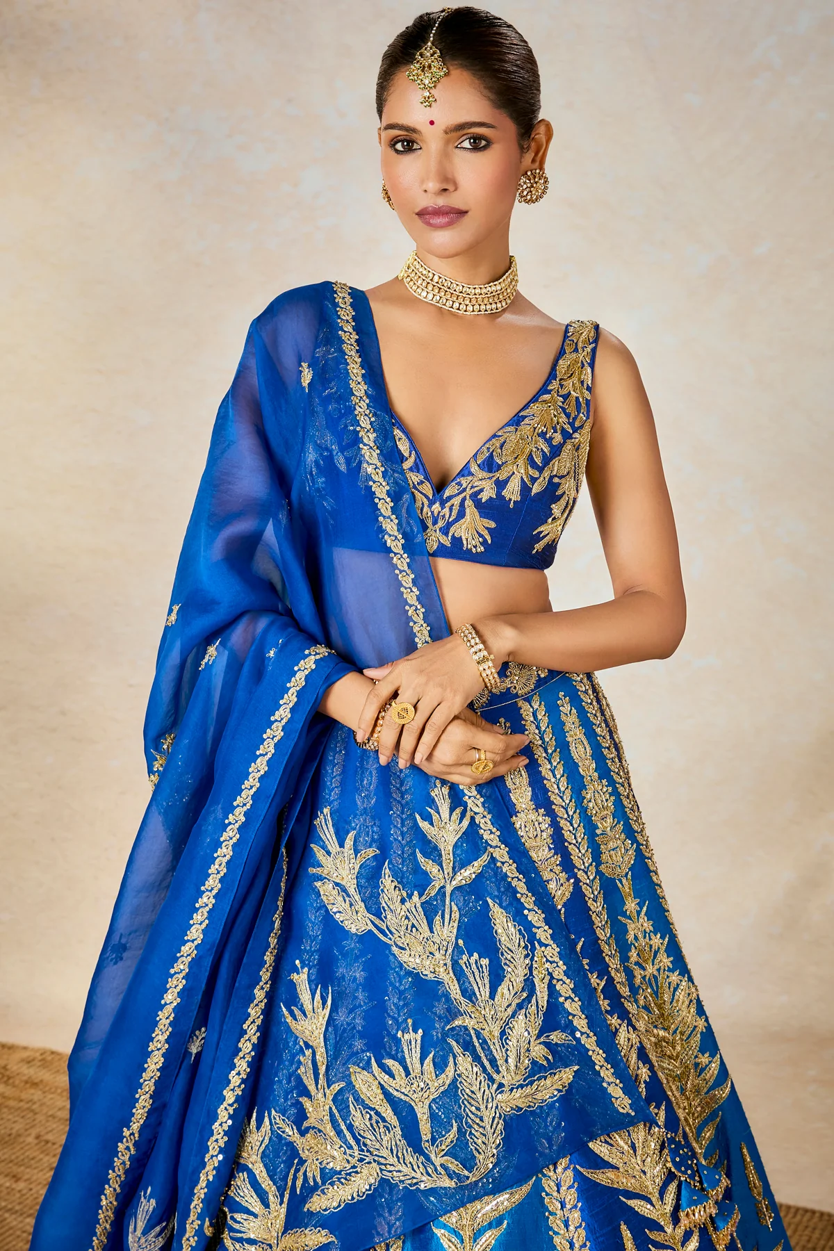 The Neel Bahar Lehenga - Image 4