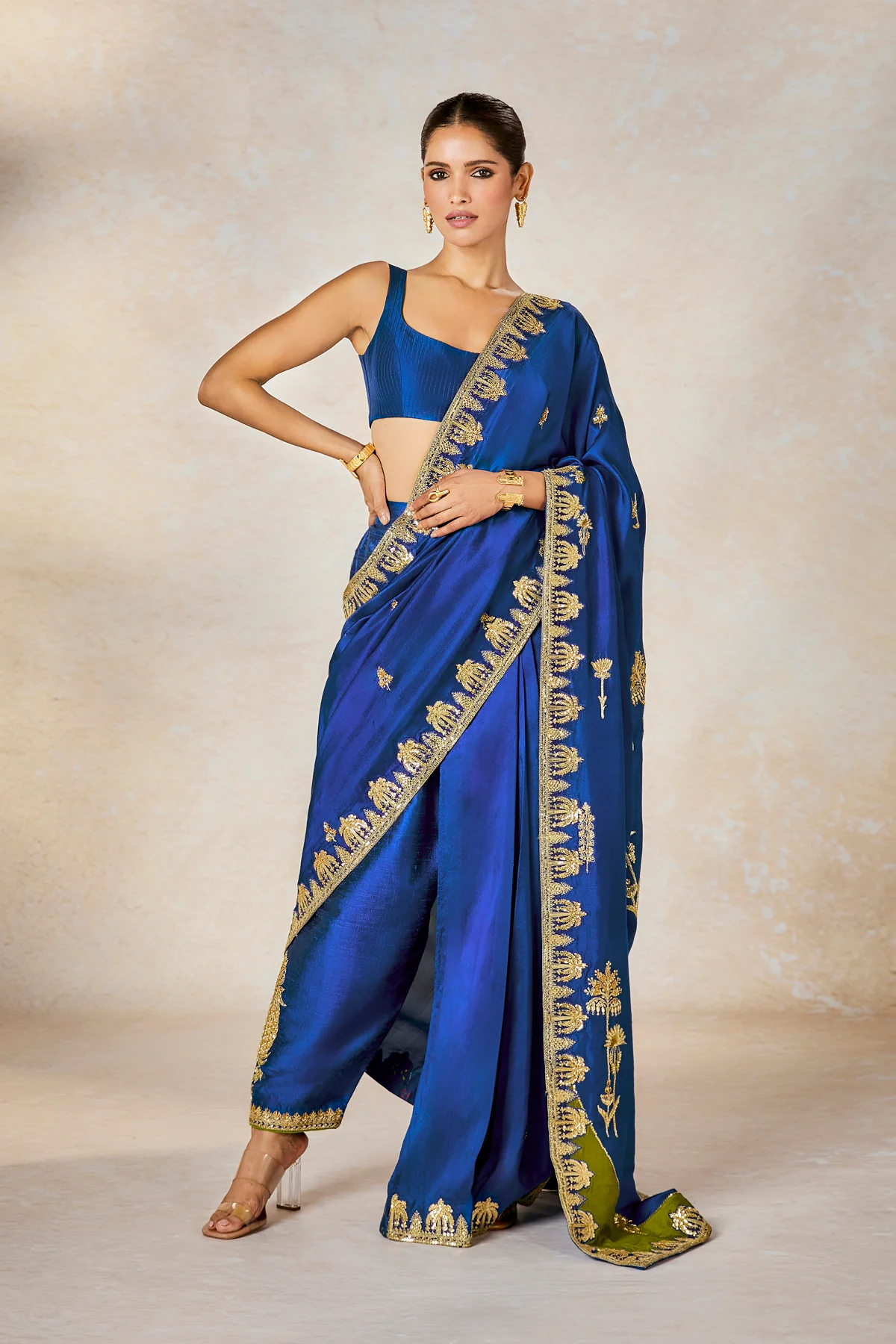 The Neel Bahar Saree - Image 5