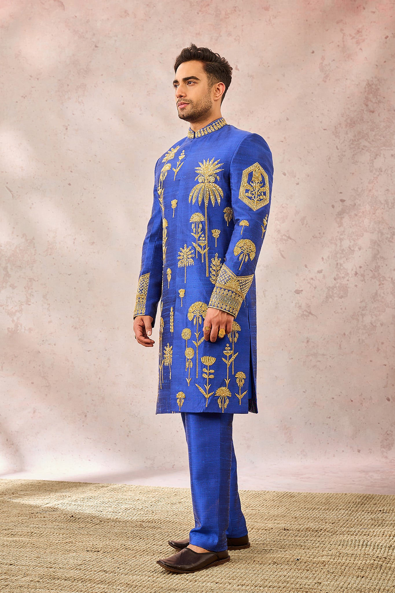 The Neel Bahar Sherwani Set - Image 5