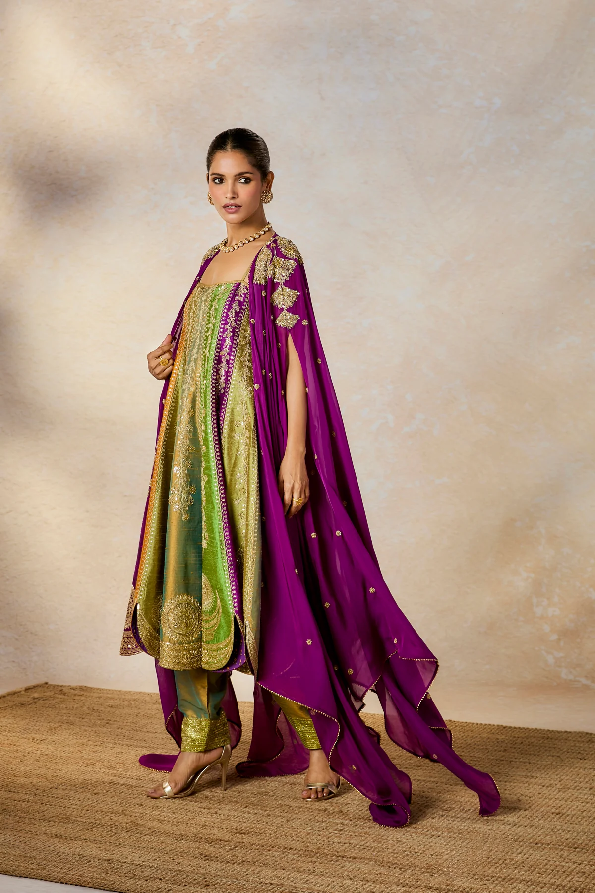 The Paan Pista Anarkali Set - Image 8