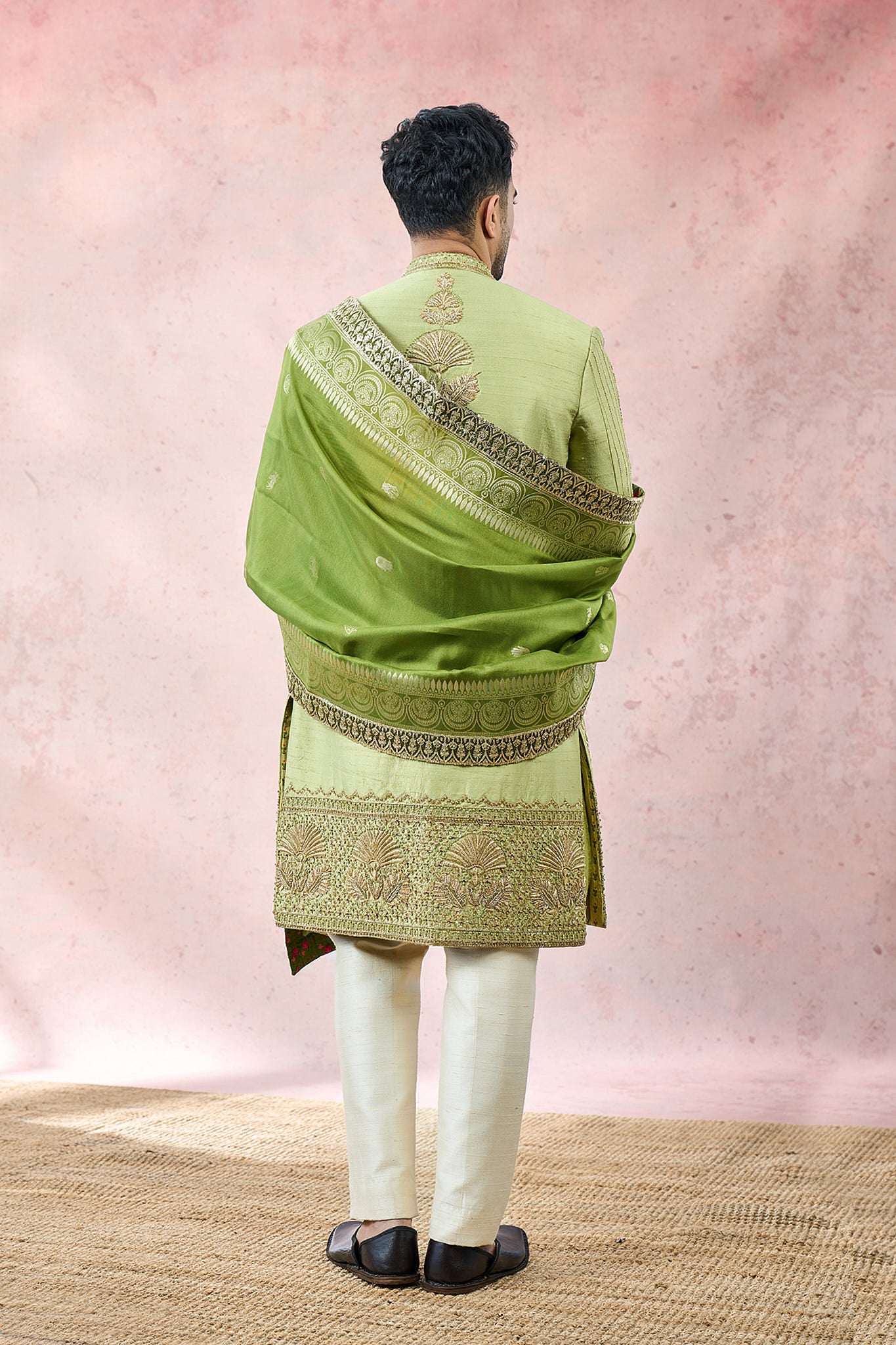 The Pista Barfi Sherwani Set - Image 10