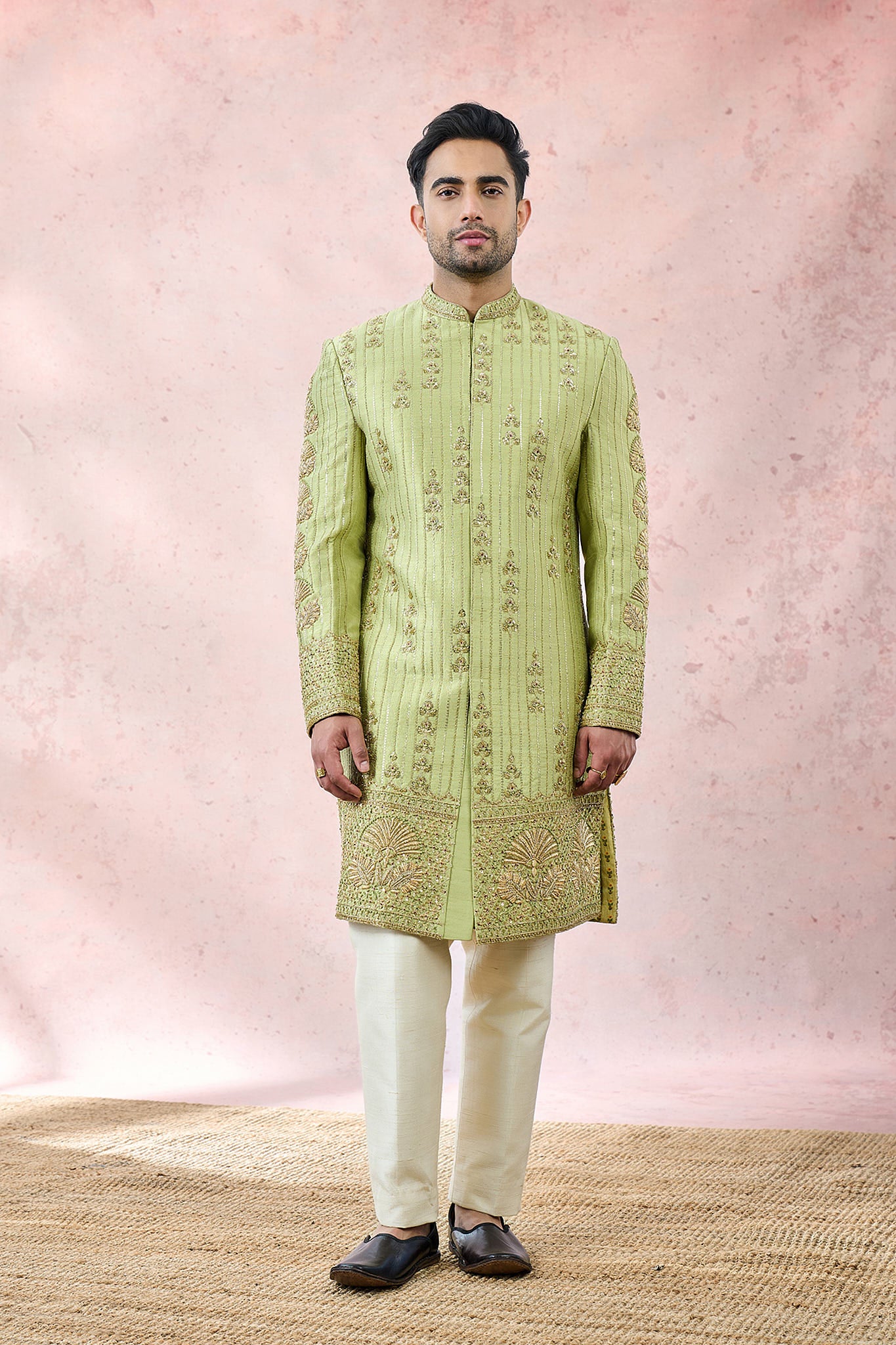 The Pista Barfi Sherwani Set - Image 13
