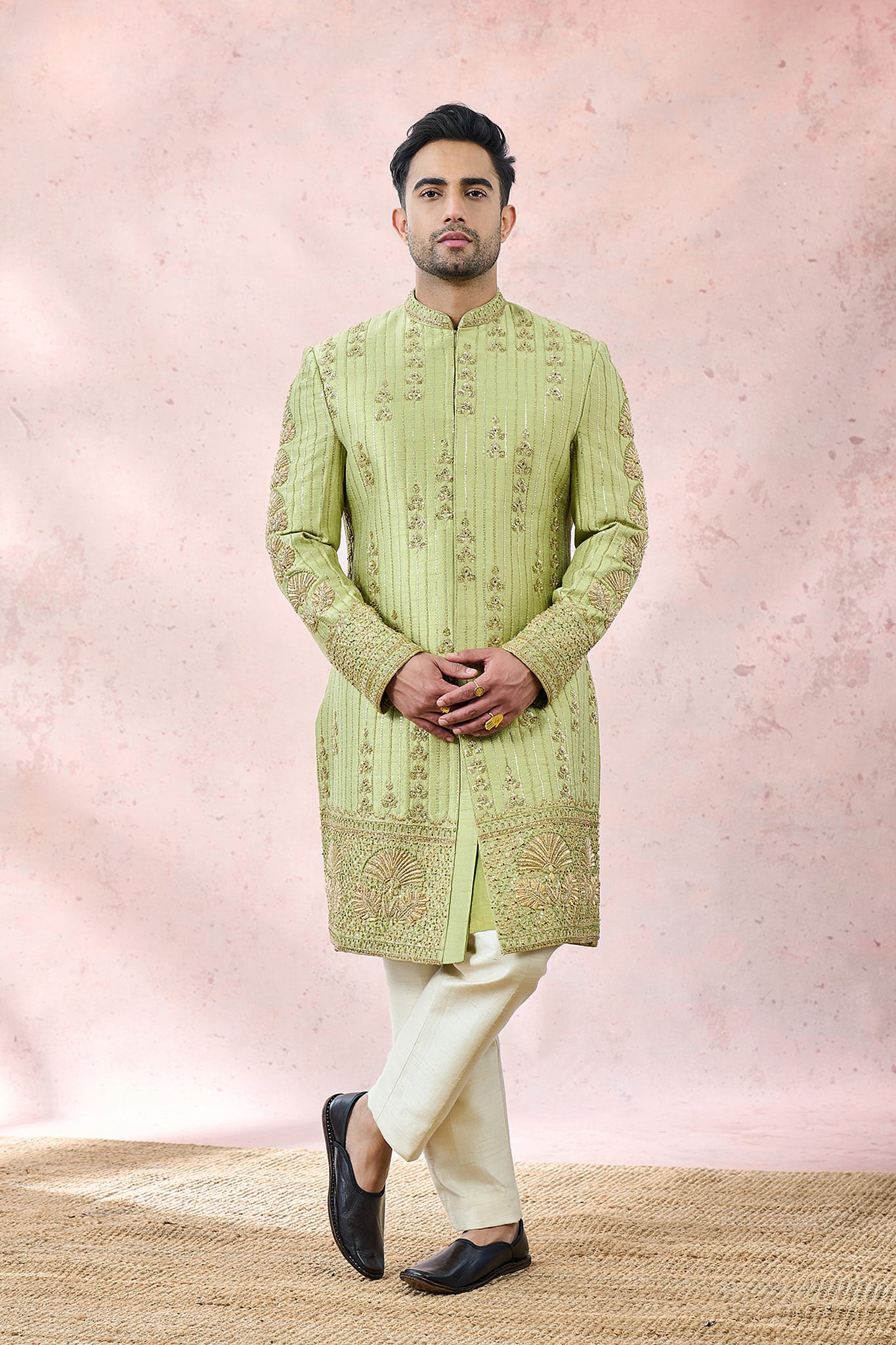 The Pista Barfi Sherwani Set - Image 14