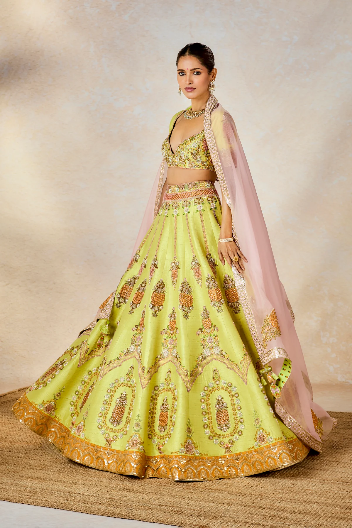 The Pista Kulfi Lehenga - Image 4