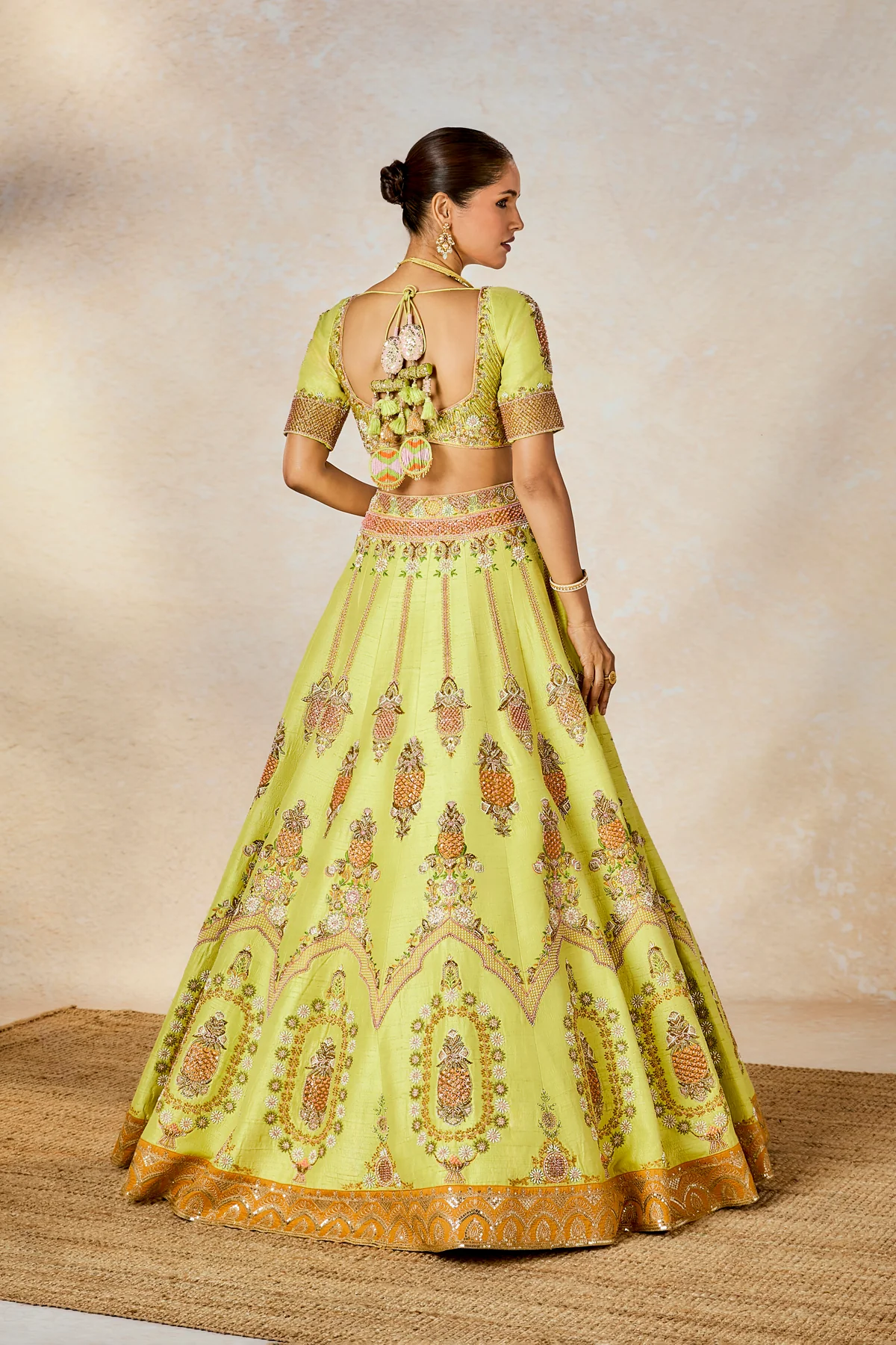 The Pista Kulfi Lehenga - Image 6