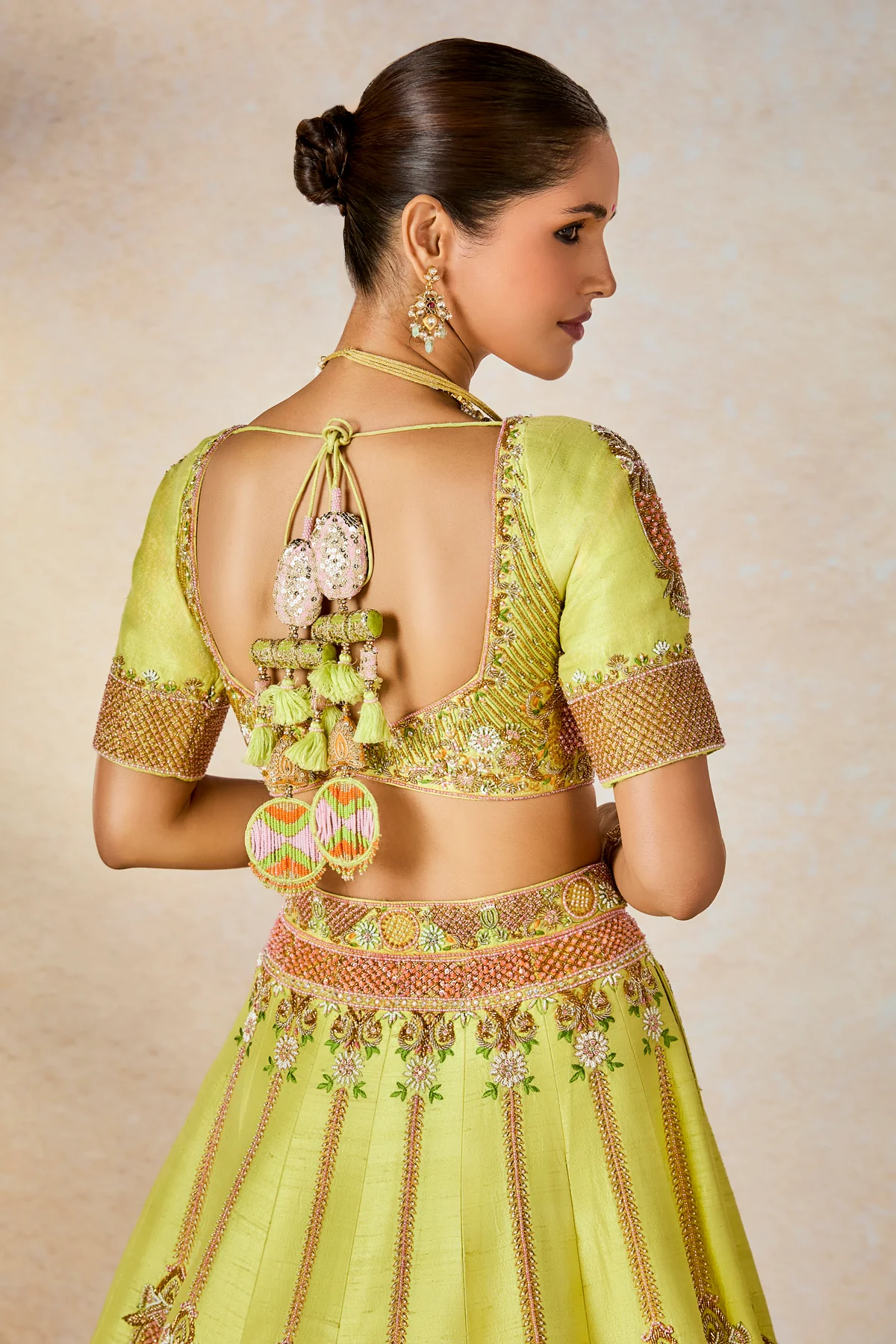 The Pista Kulfi Lehenga - Image 8