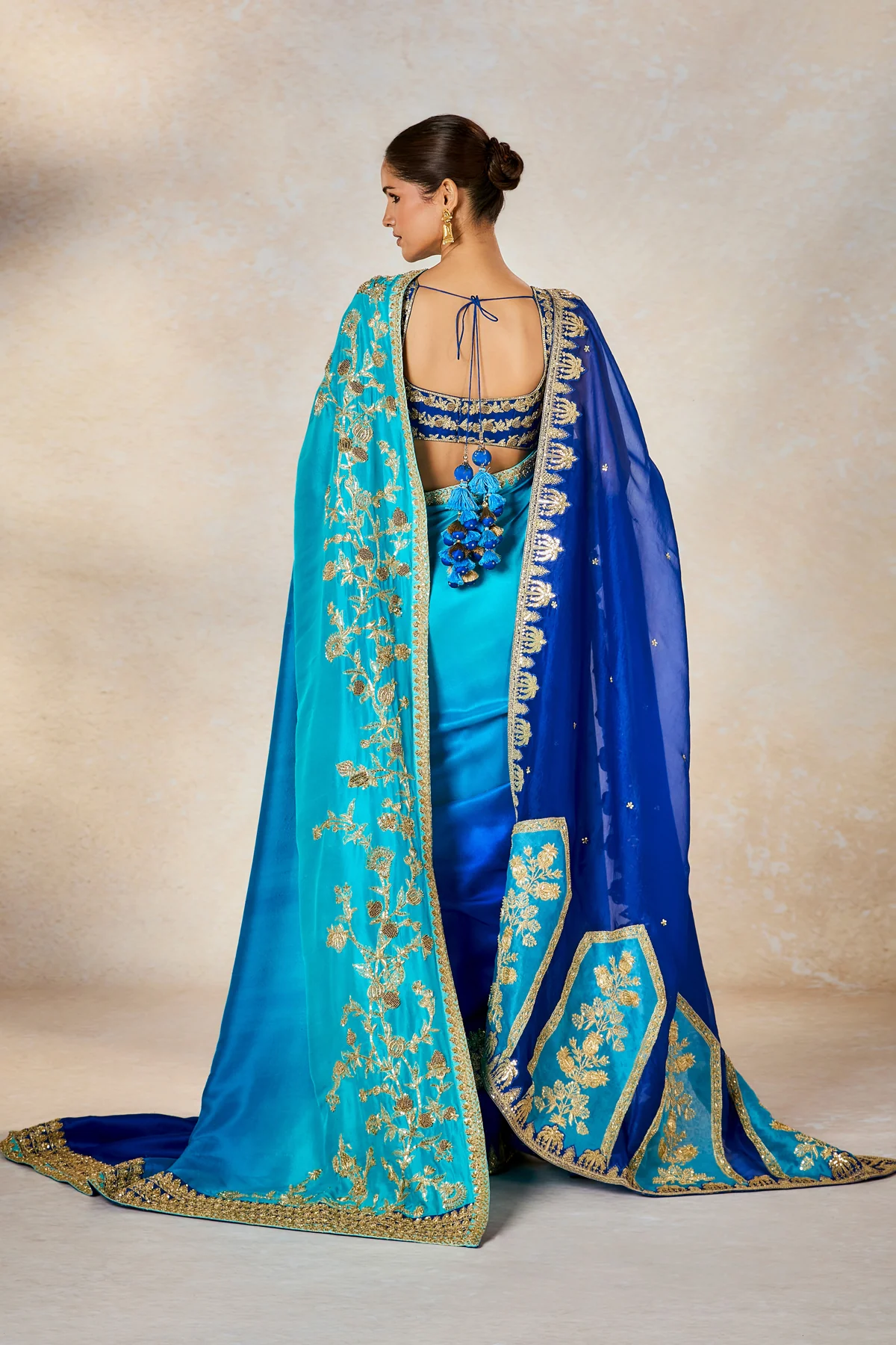The Saanjh Stitched Saree - Image 5