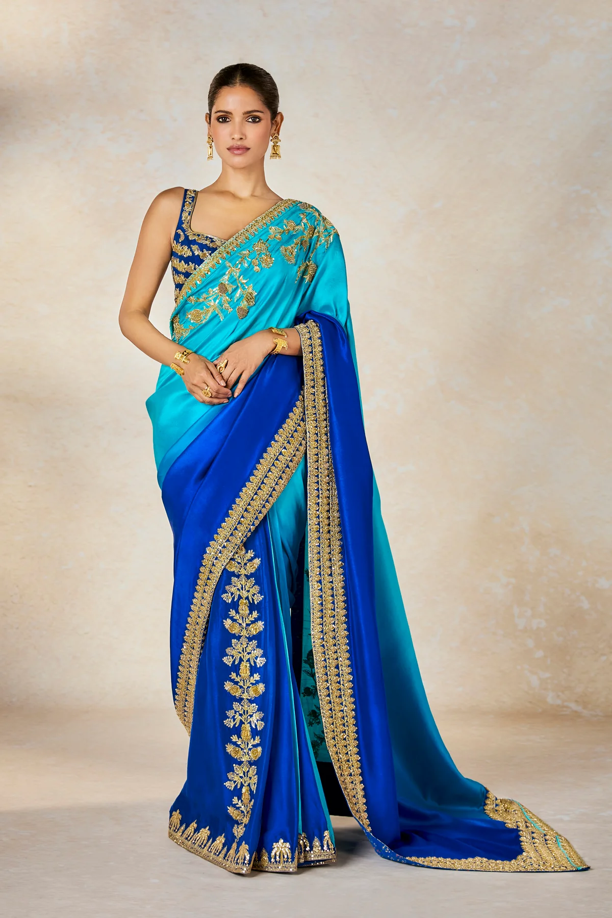 The Saanjh Stitched Saree - Image 7