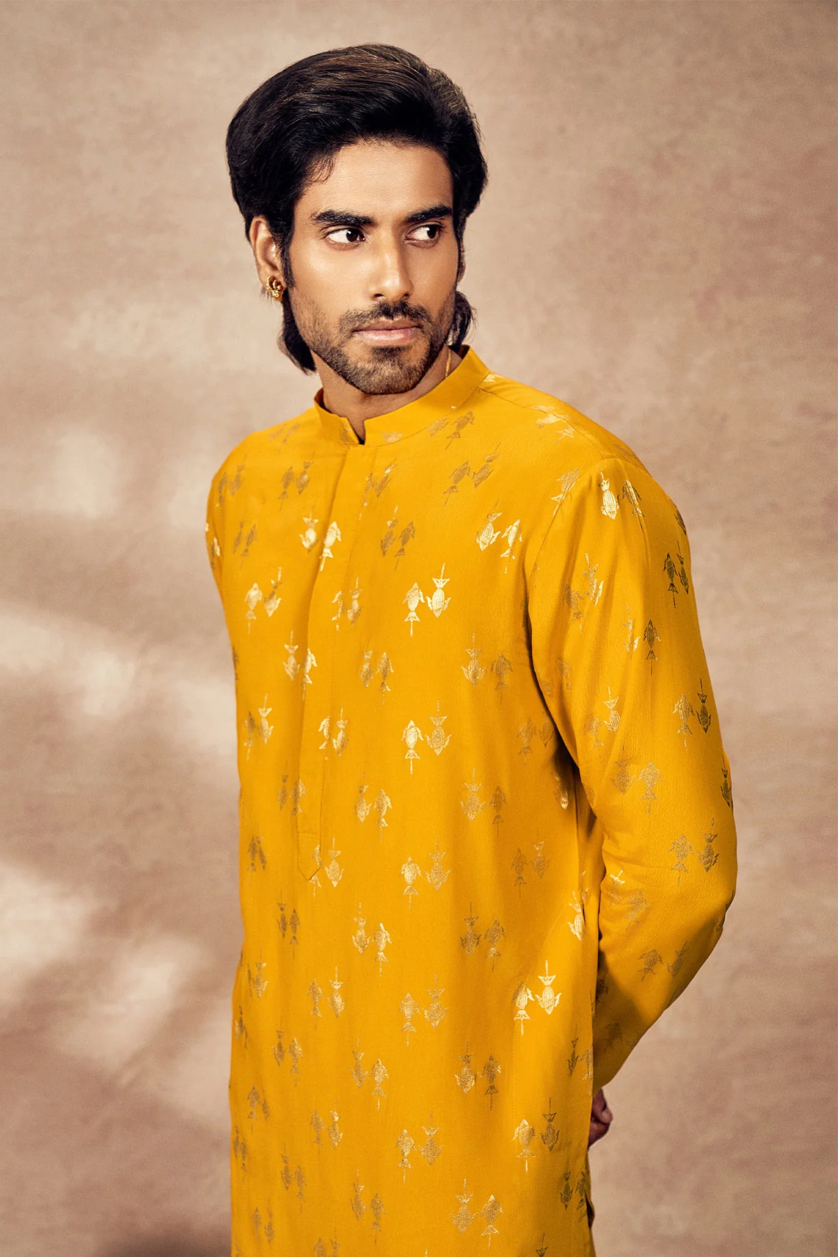 Yellow Mystic Kurta Set - Image 2