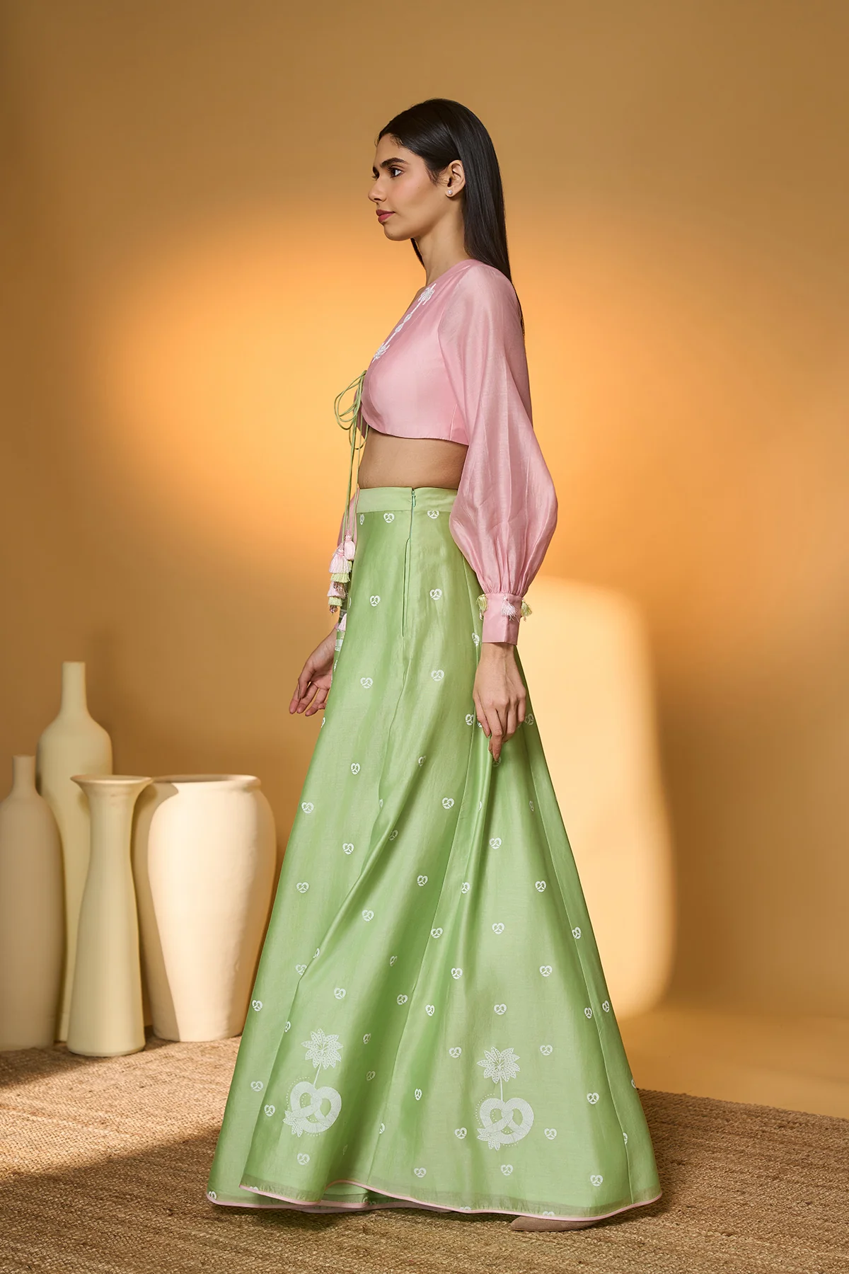 Totem Pod On Lunar Aisle Skirt Set - Image 2
