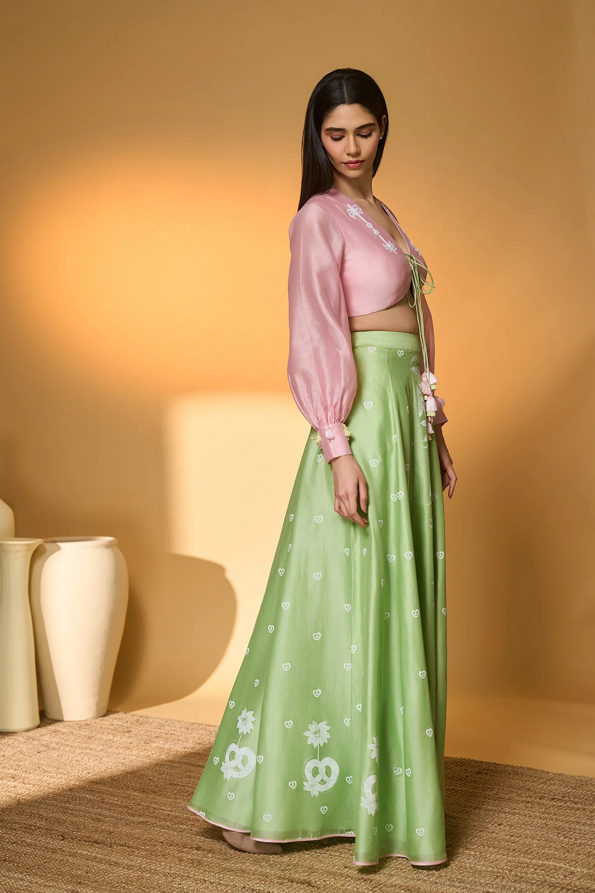 Totem Pod On Lunar Aisle Skirt Set - Image 3