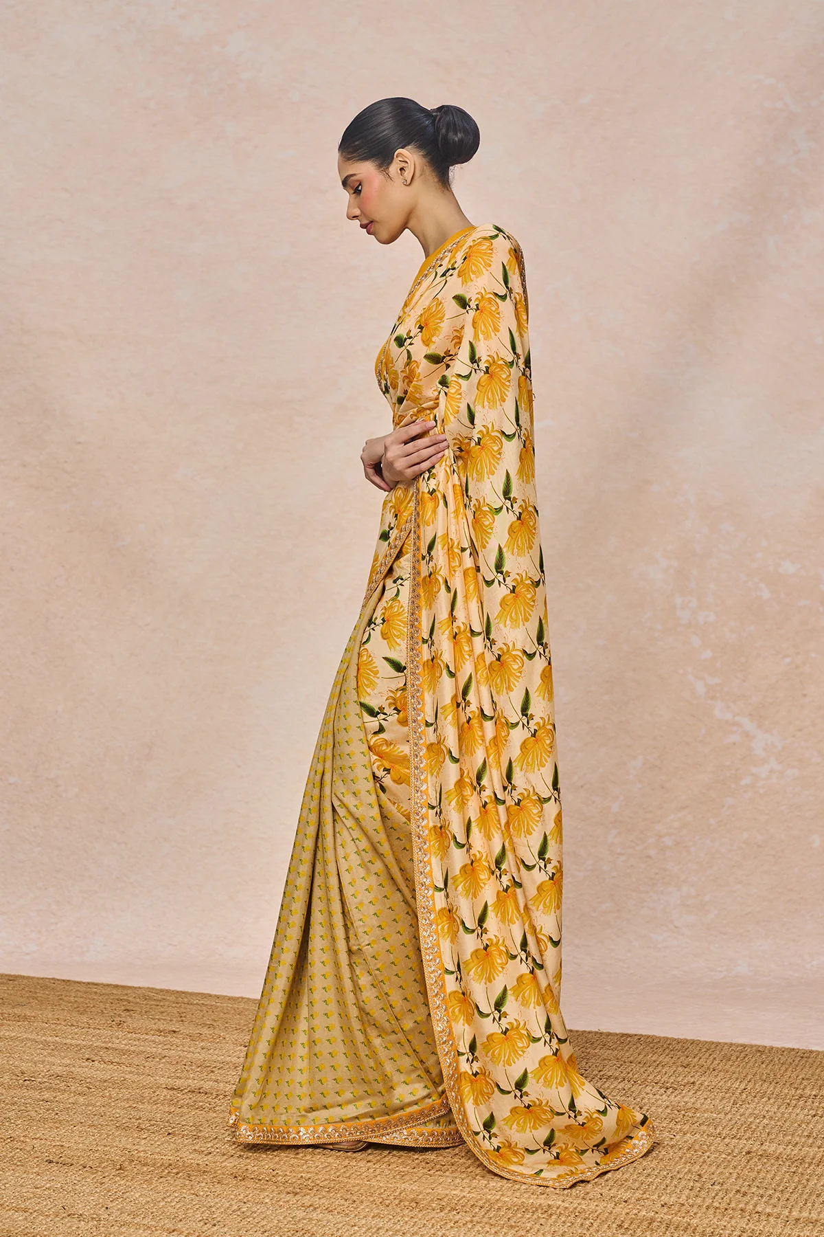 Vanilla Summermist Saree - Image 2