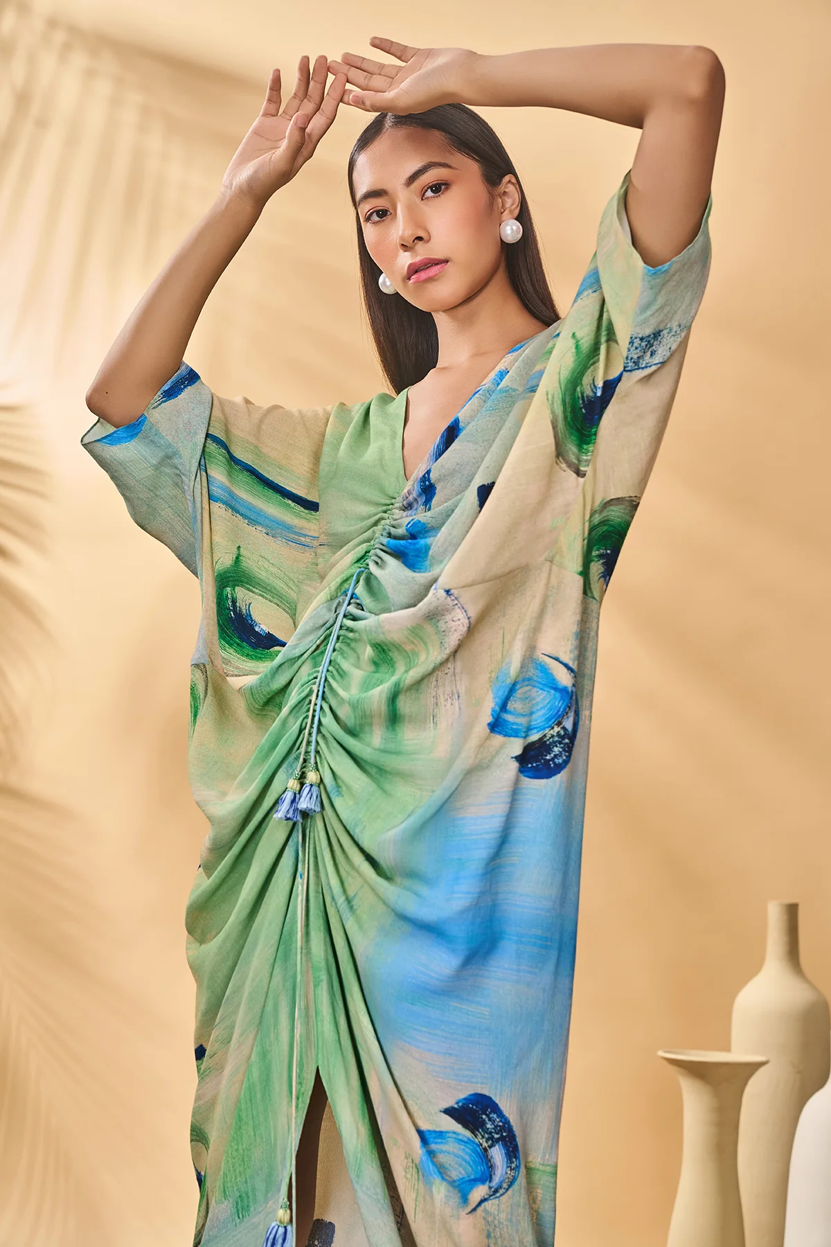 Whirl Wind Cinched Kaftan - Image 2