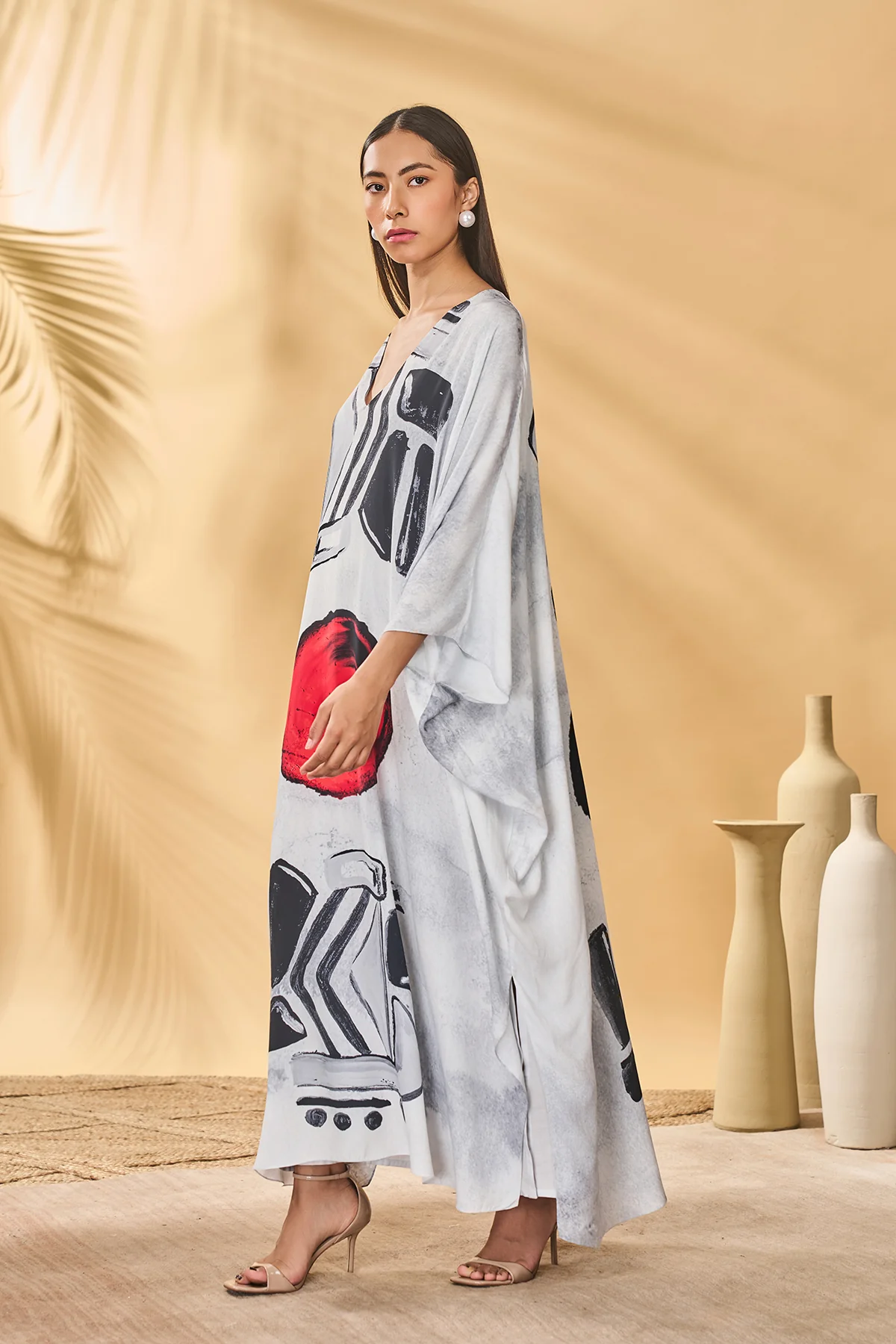 White Noise Kaftan - Image 3
