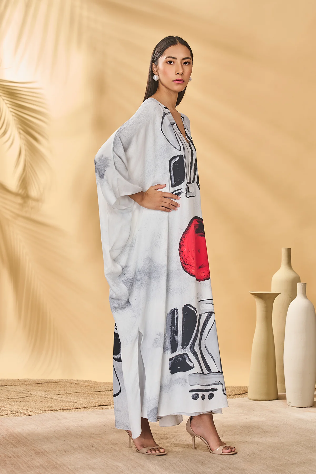 White Noise Kaftan - Image 5