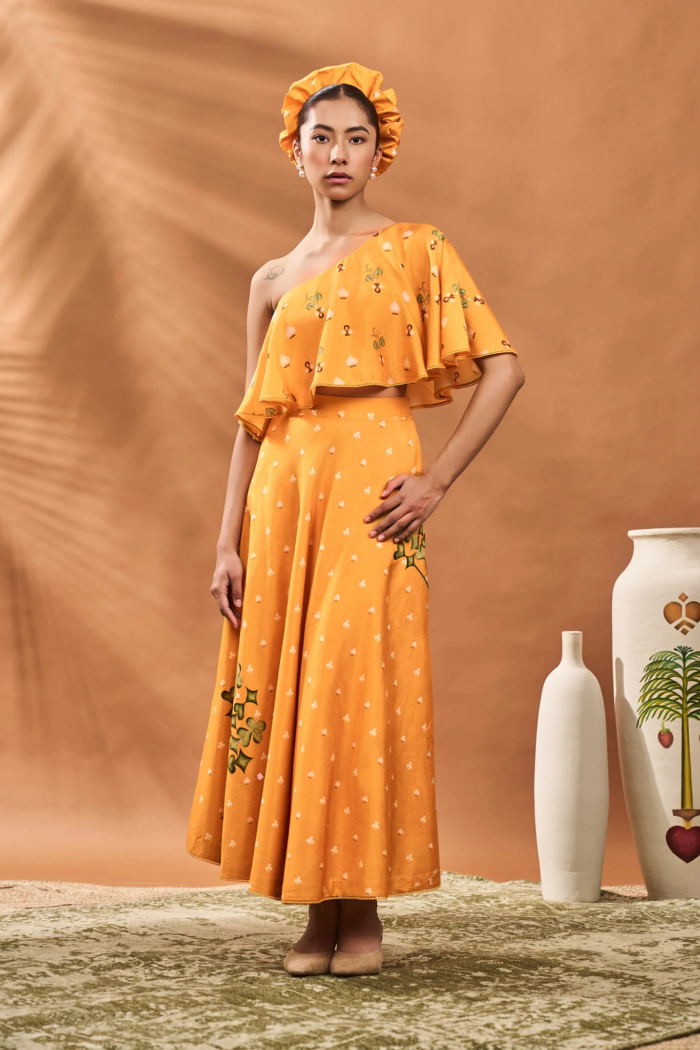 Yellow Spade Blossom Fusion Set - Image 6