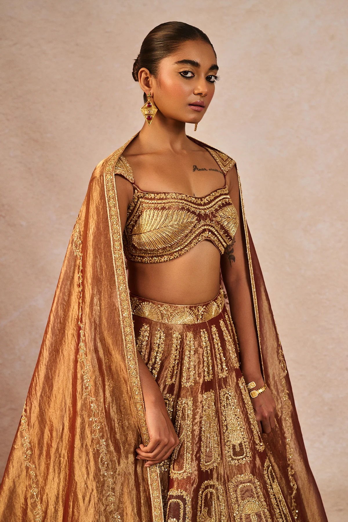The 'Zard Sitara' Lehenga - Image 8
